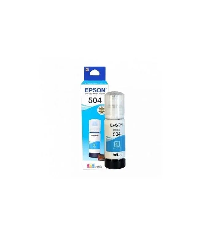 Botella Epson T504420 Azul #504