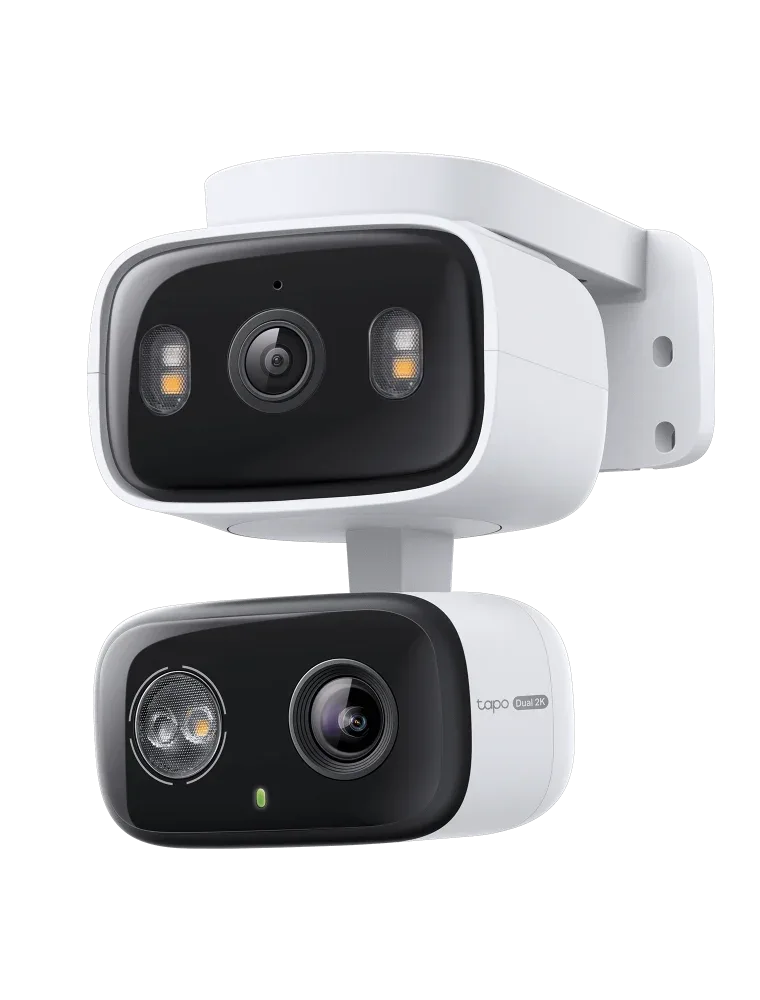 Cámara de seguridad de doble lente de 2K 3MP