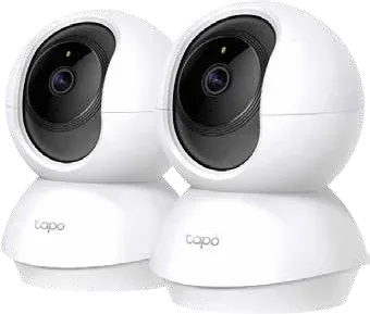 Cámara Wi-Fi de seguridad doméstica Pan/Tilt *2 Unidades