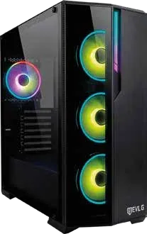 Chasis Gamer EVIL G Model E13G-GLASS (480*213*498MM) Con 4 Ventiladores ARGB + Control