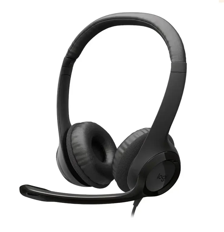 Diadema Logitech H390 USB-C Compatible con Windows, Mac OS Y Chrome OS