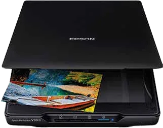Escáner de Cama Plana Epson Perfection V39 II para Fotografías y Documentos a color
