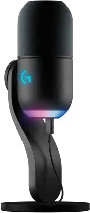 Micrófono YETI GX USB dinámico para juegos con LIGHTSYNC RGB