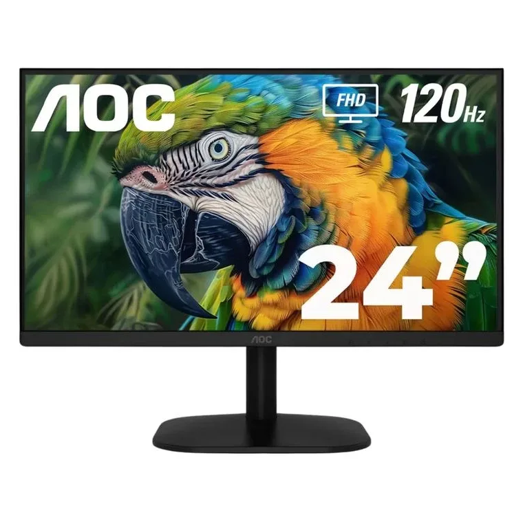 Monitor AOC LED 23.8” 120Hz, Profesional, Plano, IPS, FHD