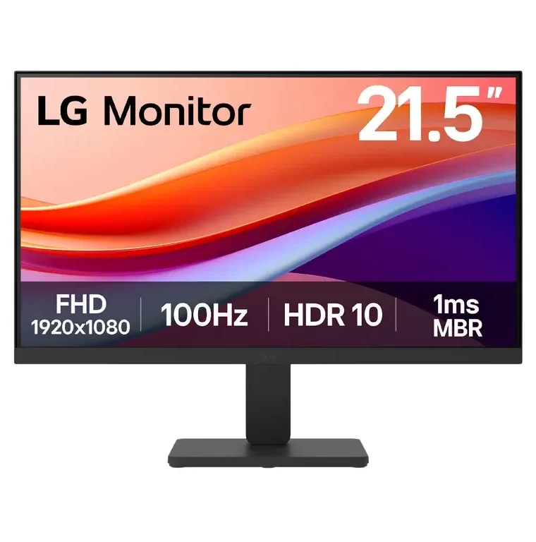 Monitor LG Full HD de 21.5" con 100Hz y 1ms MBR