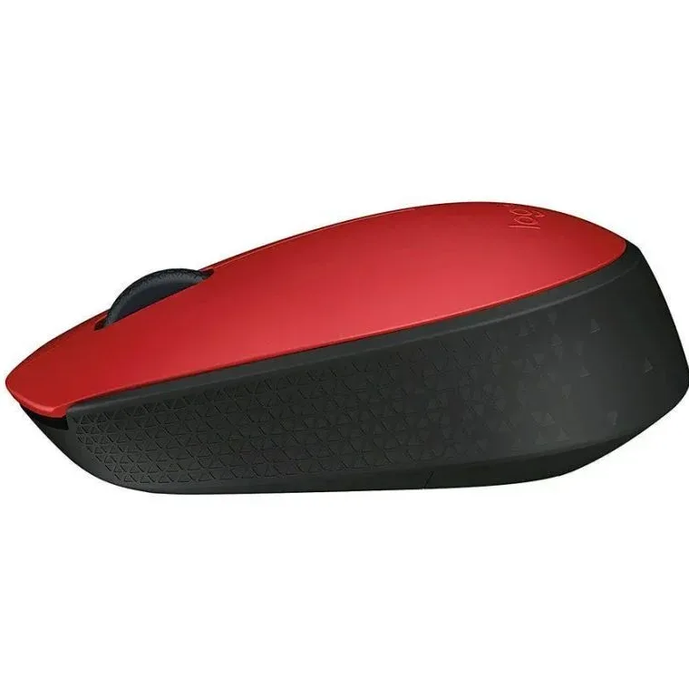 Mouse Logitech Inalámbrico M170 Rojo