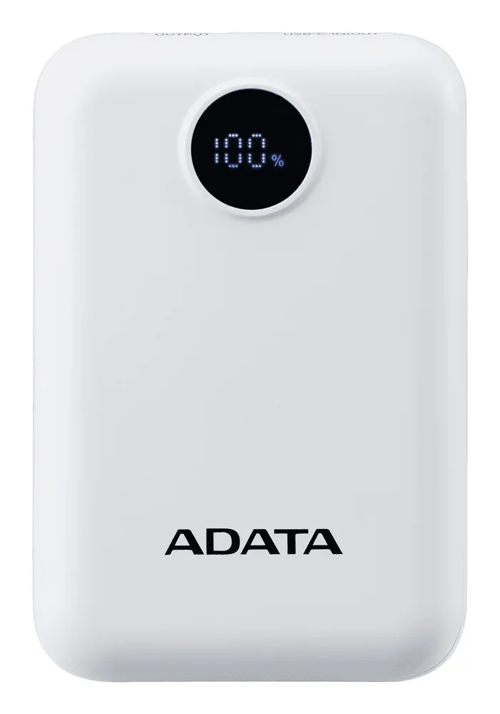 PowerBank ADATA C100 Digital 10.000mAh Color Blanca