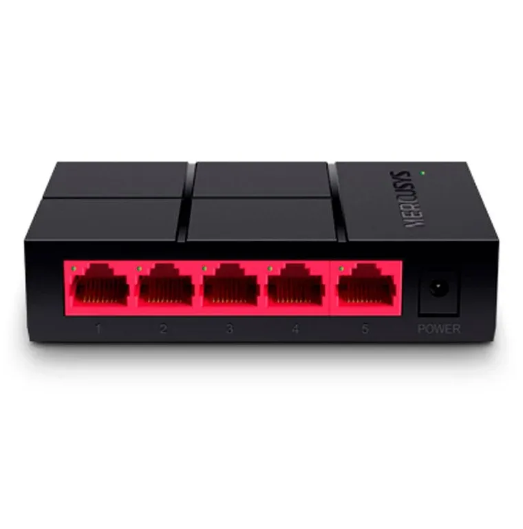 Switch de escritorio de 5 puertos a 10/100 /1,000 Mbps