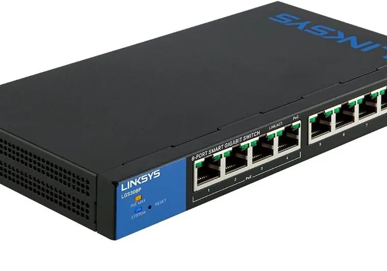 Switch Linksys 5 Puertos Gigabit