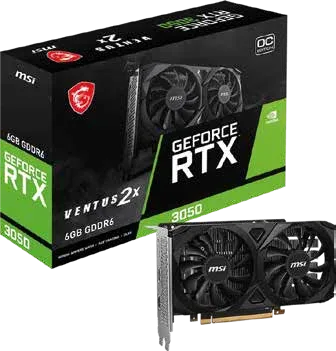 Tarjeta de Video GeForce RTX 3050 VENTUS 2X 6G OC