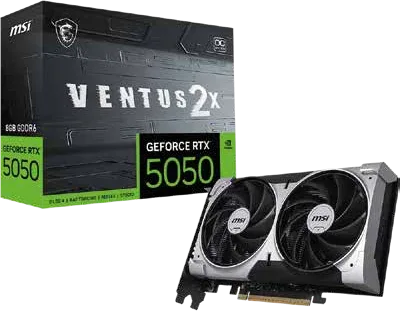 Tarjeta de Video GeForce RTX 5050 8G VENTUS 2X OC