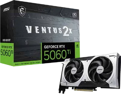 Tarjeta de Video GeForce RTX 5060 Ti 8G VENTUS 2X OC PLUS