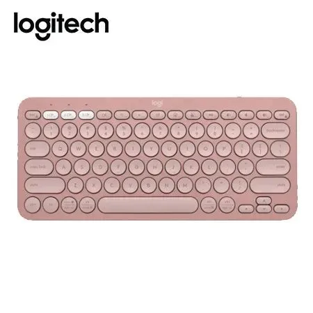 Teclado Logitech PEBBLE Keys 2 K380 Rosado Bluetooth
