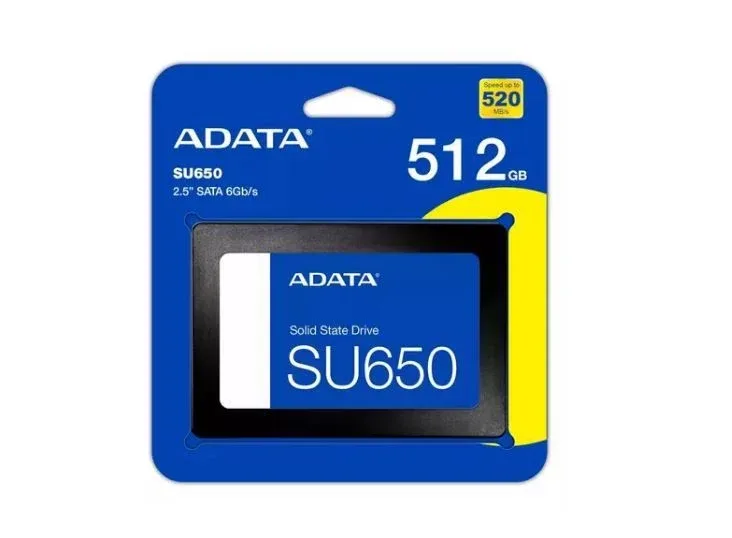 Und. Estado Sólido SU650 512GB ADATA